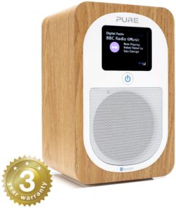 Pure Evoke H3 DAB Radio - Wood.